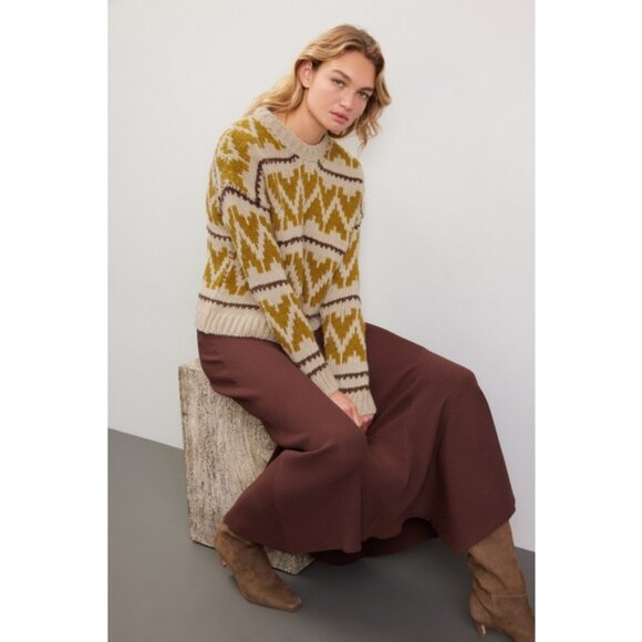 💕THE GREAT.💕 The Fold Pullover Sweater ~ 3 Large - Picture 2 of 5